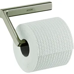 hansgrohe AXOR UNIVERSAL Accessories Papierrollenhalter ohne Deckel, 42846820, Farbe: Brushed Nickel