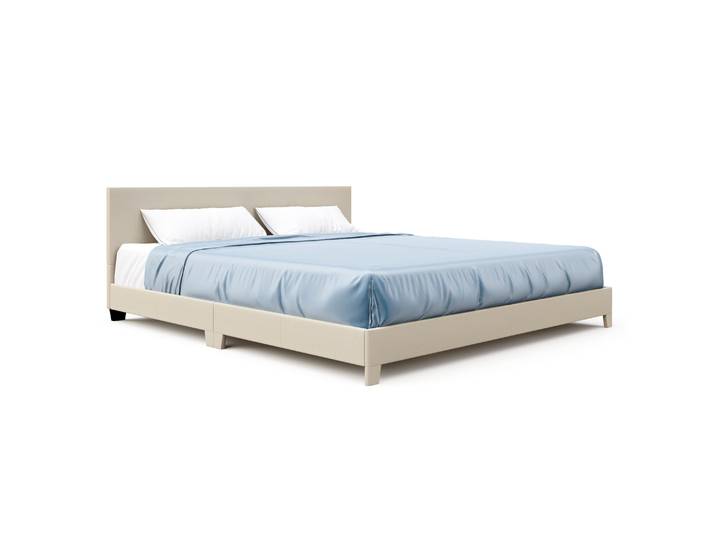 Polsterbett JUNA 180 x 200 cm beige