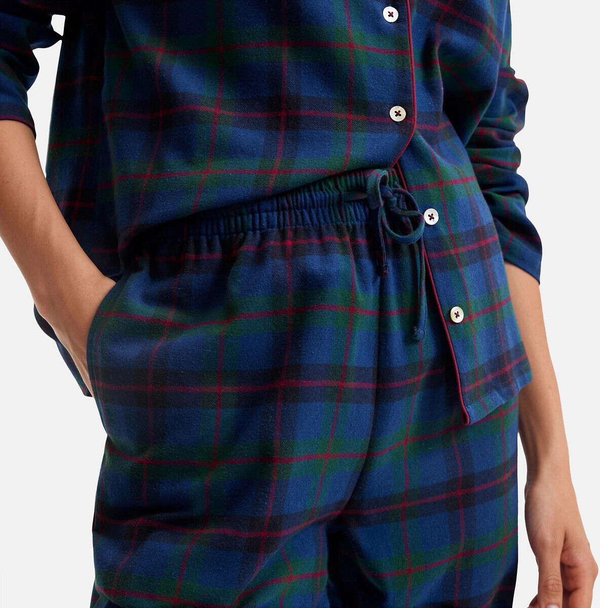 ANNE WEYBURN Pyjama en flanelle à carreaux