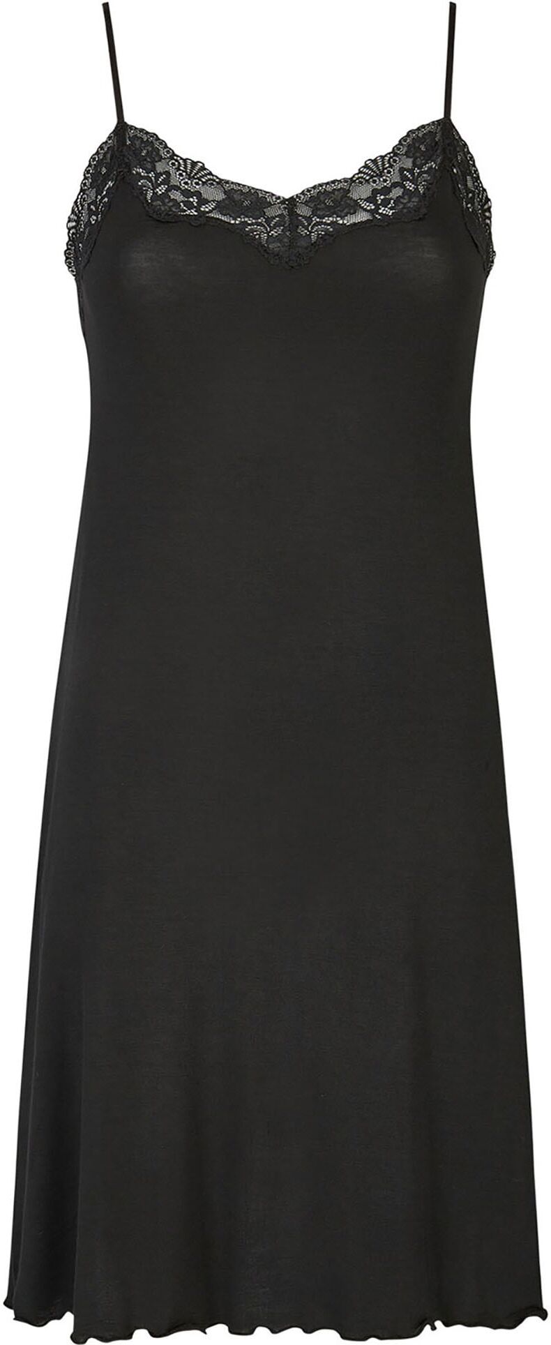 Negligé NINA VON C. "Negligé Romance", Damen, Gr. 36, N-Gr, schwarz, Obermaterial: 95% Modal CMD. 5% Elasthan EL., Kleider Negligé