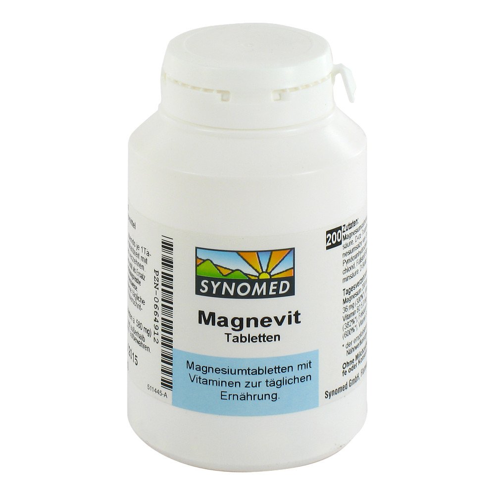 Synomed GmbH Magnevit Synomed Tabletten 00664912