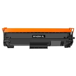 Kompatible XL-Tonerkartusche HP W1420A-XL, 142A XL black, schwarz mit Chip, W1420X
