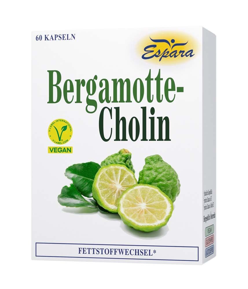 Bergamotte Cholin Kapseln 60 St
