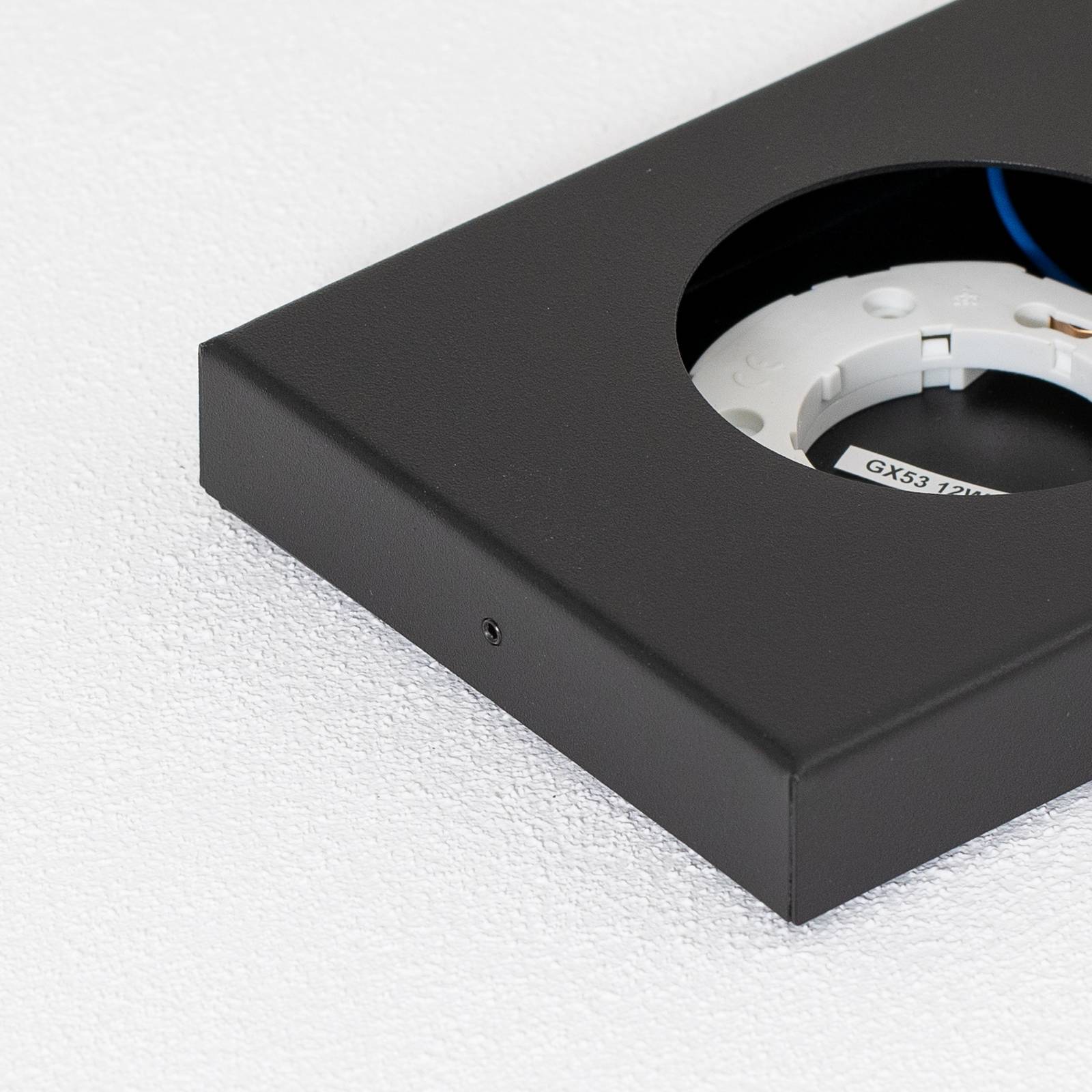 Ceiling Light Hero SIGMA, dimmable, Black, Hallway, metal, Ceiling Light