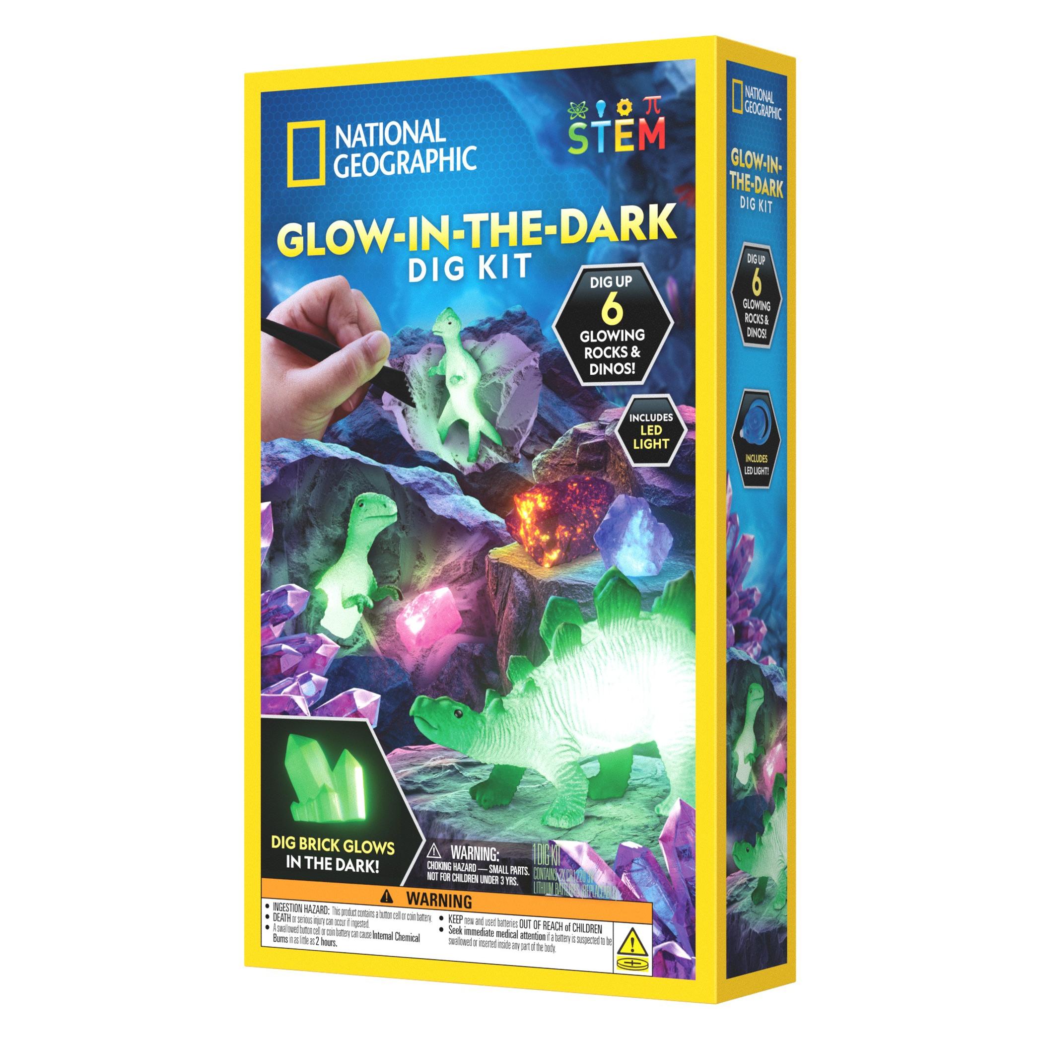 National Geographic - Glow In The Dark Dig Kit (29-2468) (29-2468)