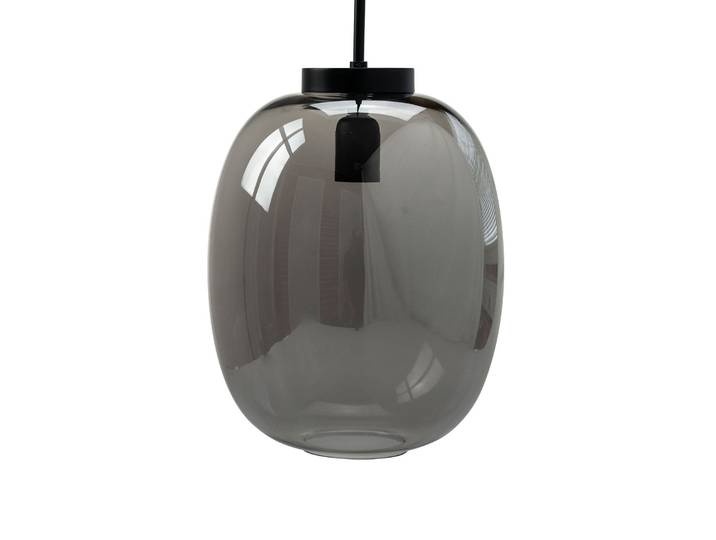 DL39 Pendelleuchte Smoke/Schwarz - Dyberg Larsen - Wohnzimmer - Glas - Einflammig
