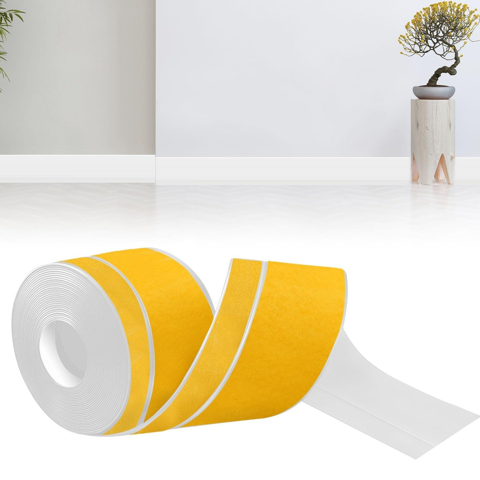 Merkloze Flexibele PVC Plinten 6m Zelfklevend voor Keuken en Badkamer