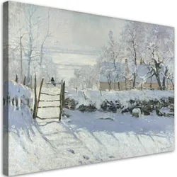 WANDBILD die elster claude monet