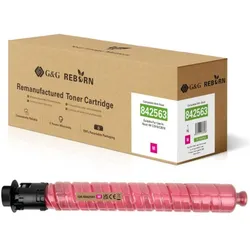 G&G, Toner, Reborn-Toner kompatibel mit Ricoh 842563 M
