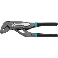 Universal- / Wasserpumpenzange 760-12, Rohr- / Wasserpumpen-Zange schwarz/blau, 125mm, Schnellverstellung Tipp-/Step