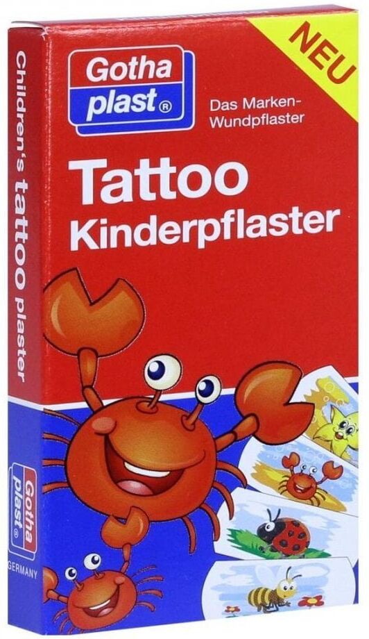 Gothaplast Tattoo Kinderpflaster 25x57 mm