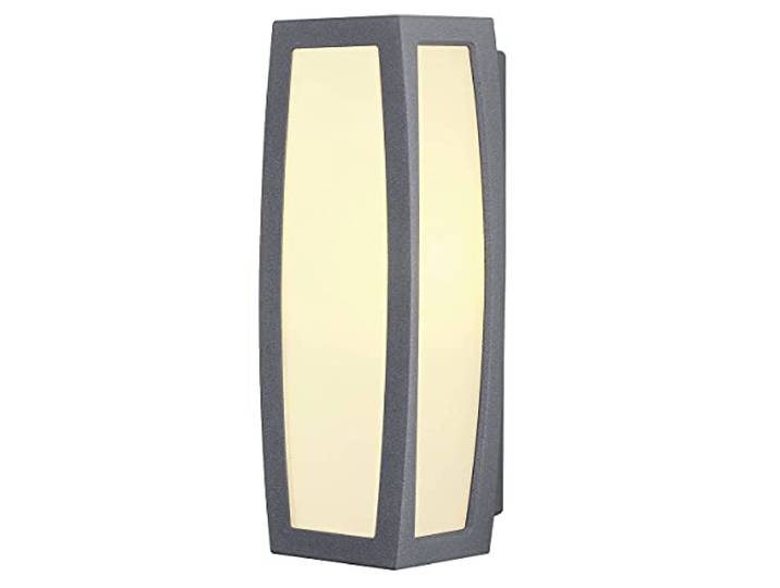 SLV Meridian Box Applique murale; anthracite; E27; max. 20 W; avec capteur 230085