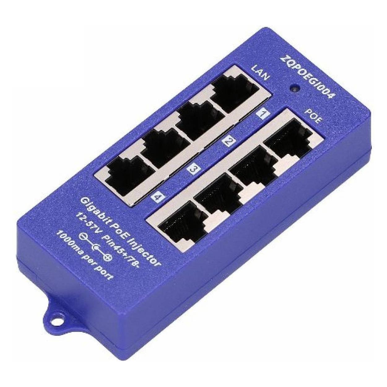 OEM POE Injector 4 Port Gigabit POE4PG (POE4PG)