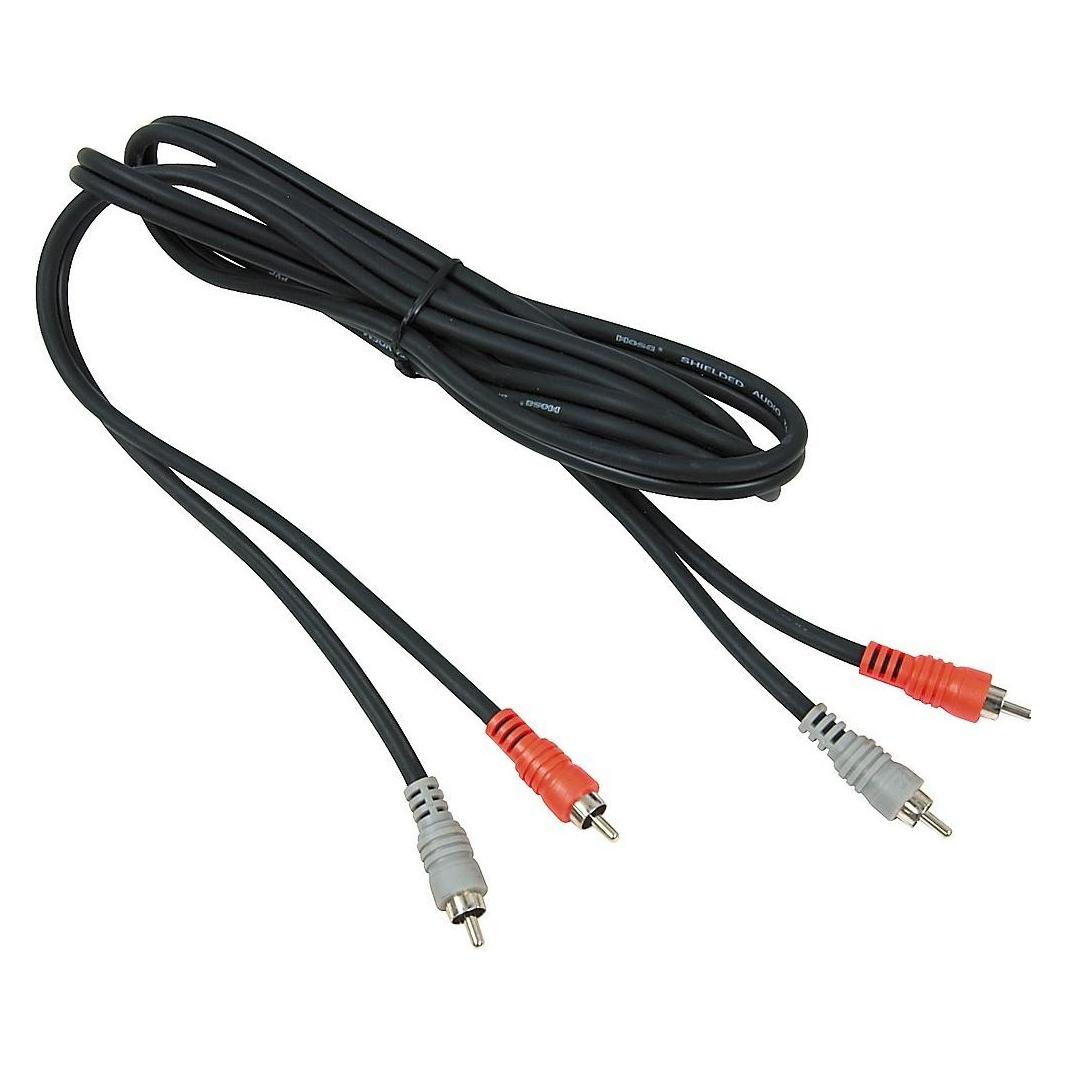 Hosa CRA-202 Stereo Interconnect Dual RCA To Same 2 M (2 m, Cinch Kabel) (54680222)