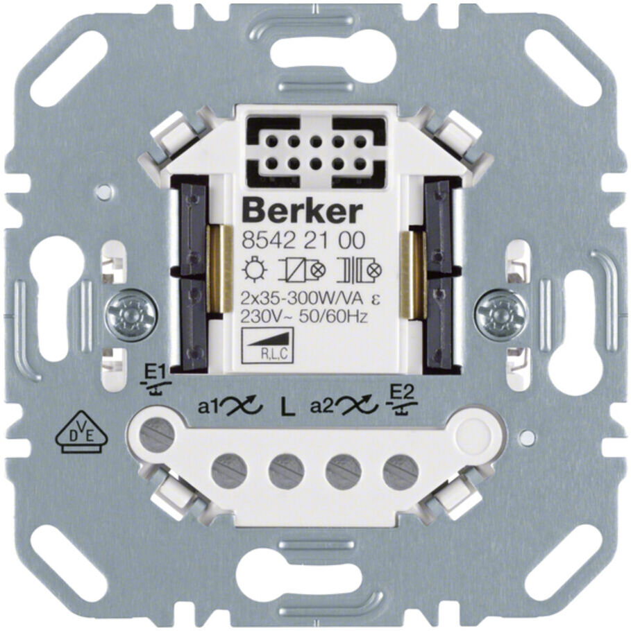 Berker Universal Tastdimmer 2fach Hauselektronik 85422100)