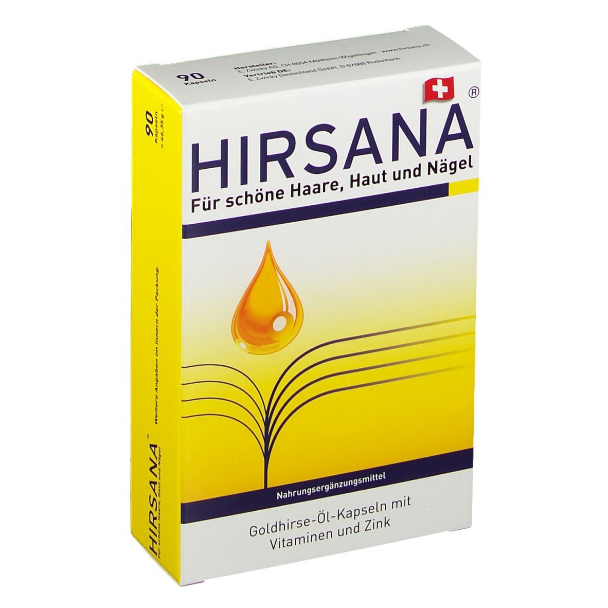 Hirsana Goldhirse Öl Kapseln 90 St