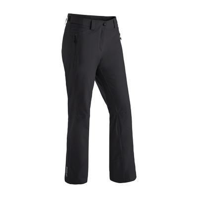 Skihose MAIER SPORTS "Ronka 2.1", Damen, Gr. 48, Normalgrößen, schwarz, 100% Polyester, Hosen Skihose, Damen Schneehose, wind- und wasserdicht, 2 RV-Taschen, Regular Fit