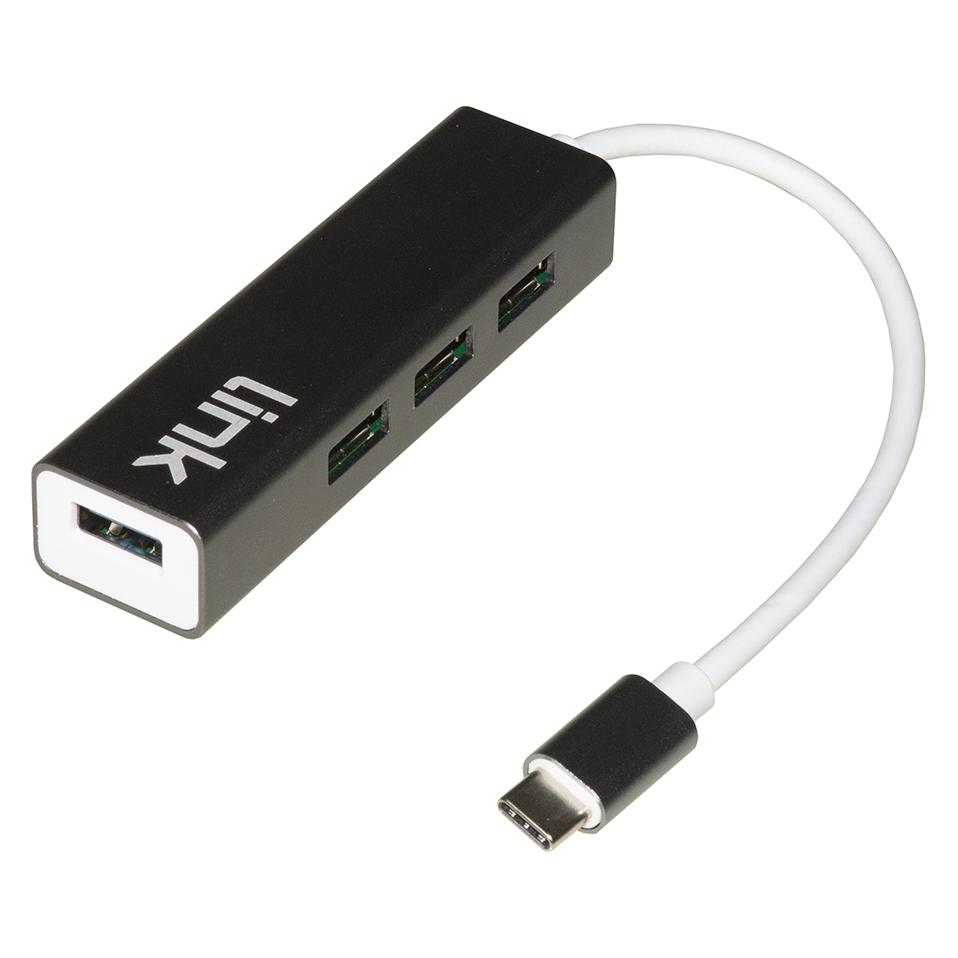 Link LKHUB307 (USB-C, 4 Ports) (LKHUB307)