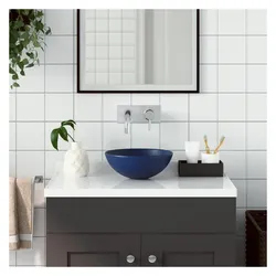 vidaXL, Waschbecken, Kalunas (280 mm, 280 mm)