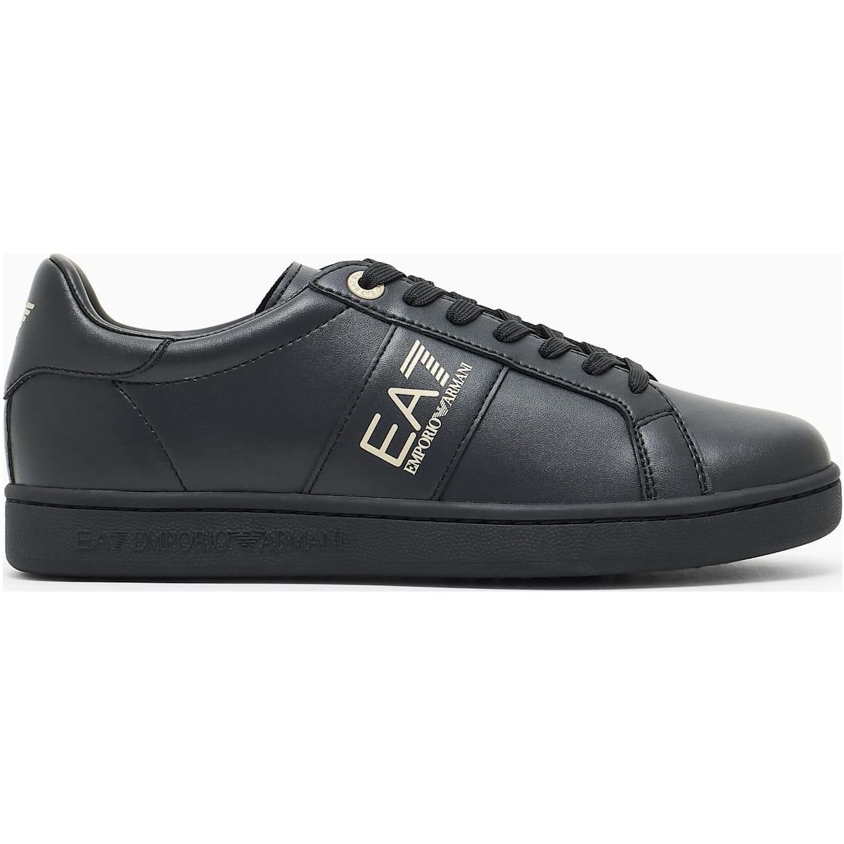 EA7 Sneaker - Sneaker Classic EA7 MFA triple black+gold (MZ177) 5 7X000332 AF10848-MZ177-5