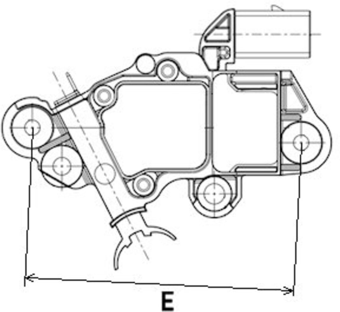 Generatorregler HC-CARGO F 032 333 738