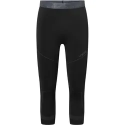 Viking, Herren, Funktionsunterhose, Herrenunterwäsche Gary Pants 3/4 Bamboo schwarz (XXL), Schwarz, XXL