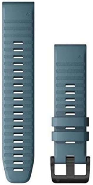 Garmin QuickFit 22-Uhrenarmbänder Blaues Silikon