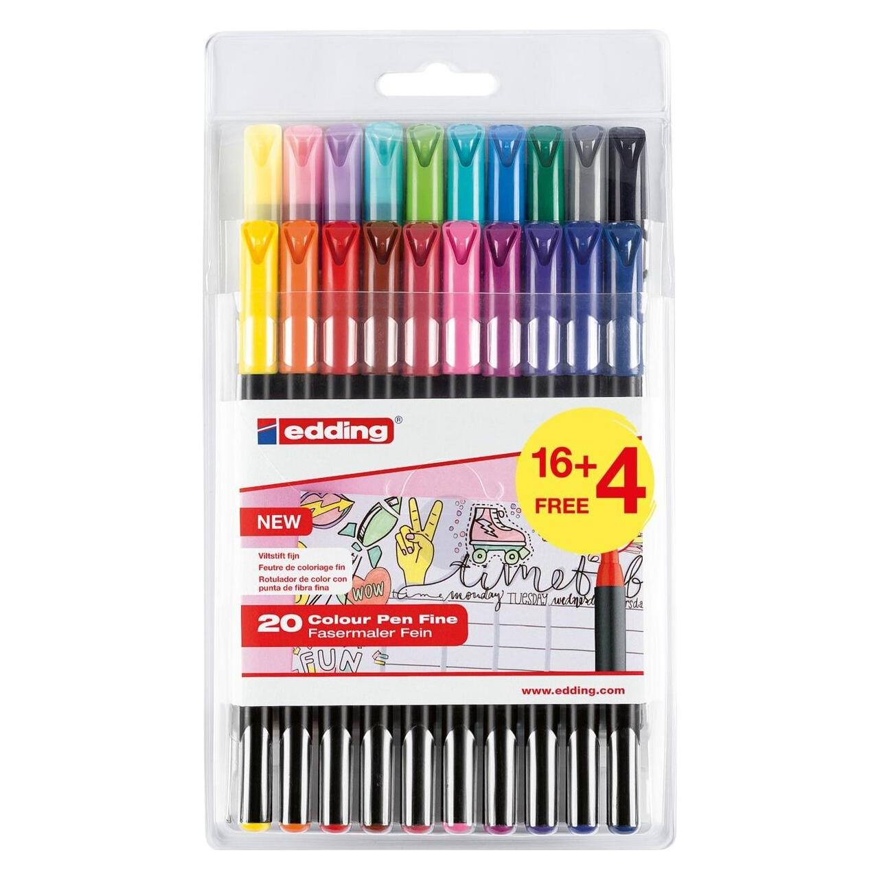 Edding Stift (20x) (ED-1200-20-999)