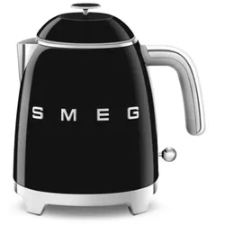 SMEG Kettle (KLF05BLEU) mini 0,8L black Schwarz (KLF05BLEU)