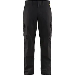 Stretch Bundhose "1448" Industrie - D96 - schwarz/gelb