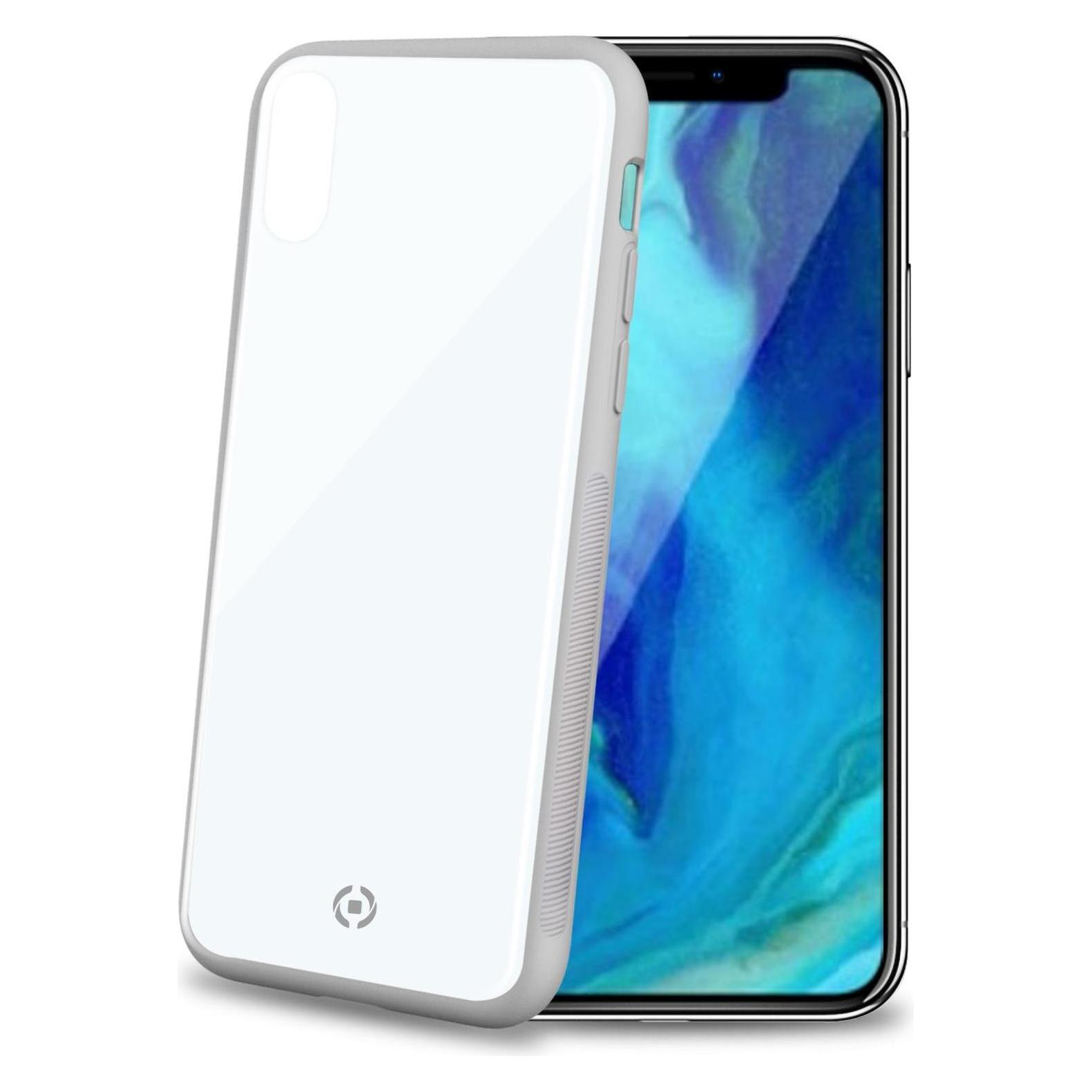 Celly Diamant-Handyhülle 16,5 cm (6,5') Cover Weiss (Apple iPhone XS Max) (DIAMOND999WH)