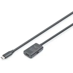 Digitus Aktives USB 3.2 Gen1 5G Verlängerungskabel, USB-C - USB-C, 5m