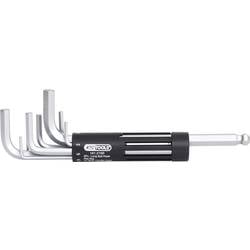 KS Tools Winkelschraubendrehersatz 2-10mm Kugelkopf im Halter Kugelkopf Winkelschraubendreher-Set 2 8teilig 151.2100