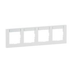 Legrand 4fach Rahmen Weiß 765894 5 St.