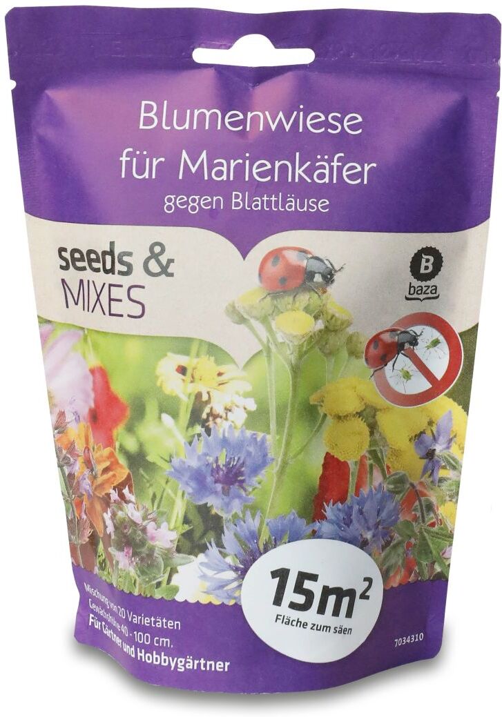 Baza Seeds Blumenwiese für Marienkäfer