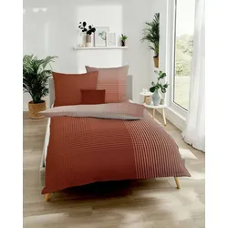 kaeppel Bettwäsche Satin Master terra 155x220 cm + 80x80 cm