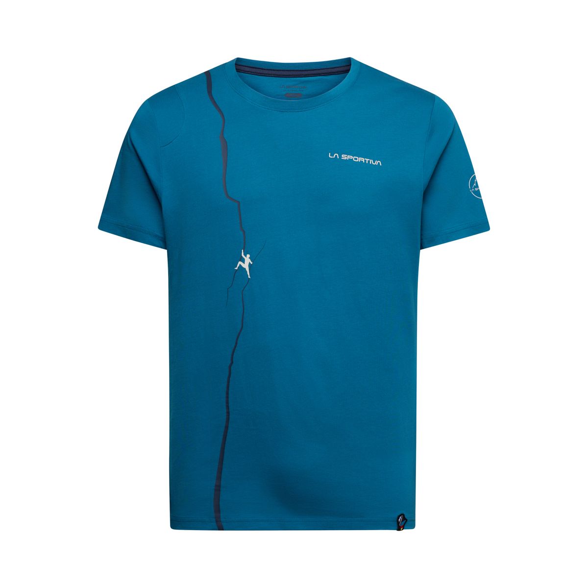 La Sportiva Route T-shirt Men lake/night sky (B07B46) S ZACT161B07B46S
