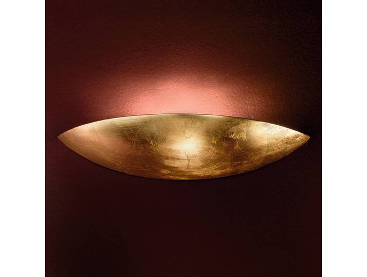 ORION Wandfluter TAMARA, dimmbar, messing / gold, für Wohn- / Esszimmer, Keramik, Wandleuchte, Wandlampe Innen