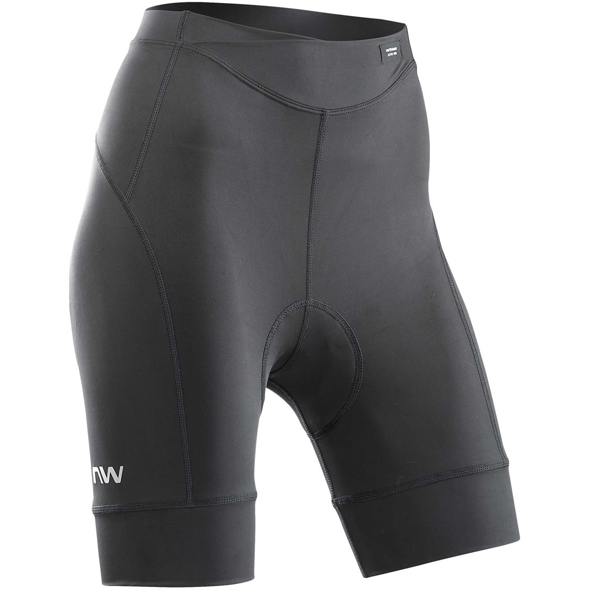 Northwave Active Radhose kurz Damen Fahrradhose grau Größe L Mountainbike Widerstandsfähig