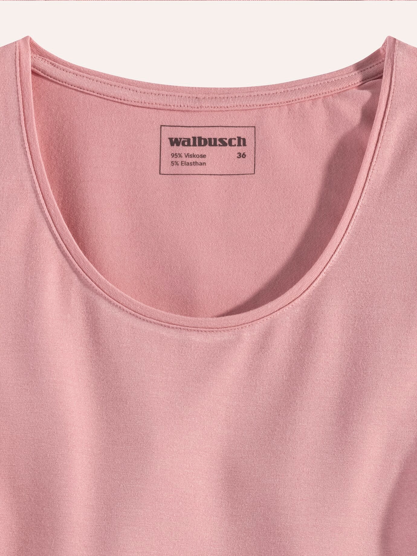 Walbusch Viskose-Top, , Farbe Rosa, 46, weichfließend und bequem in vielen Farben Damen