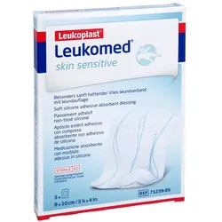 Leukomed skin Sensitive steril 8x10 cm 5 St