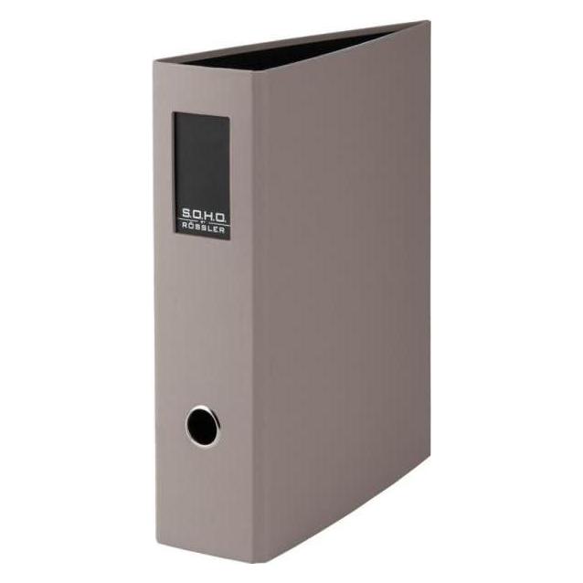 Rössler Ordner Soho taupe (A4, 85 mm, 1 Stk.) (1317452499)