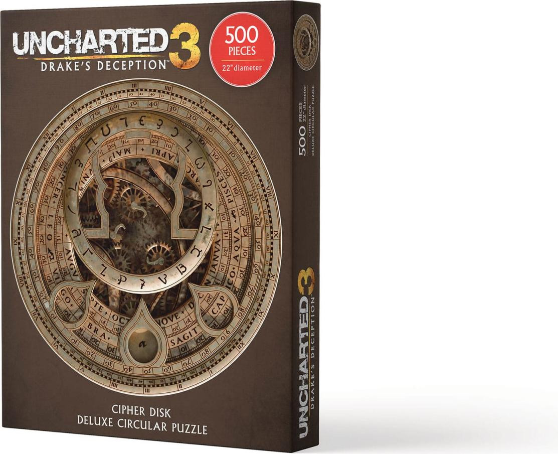 Dark Horse Comics Uncharted Puzzel Cijferschijf Deluxe Editie 500 stukjes