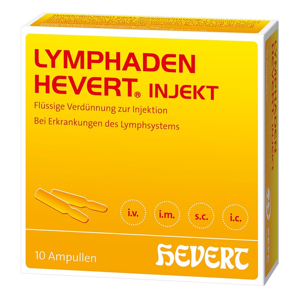 Hevert-Arzneimittel GmbH & Co. KG Lymphaden Hevert injekt Ampullen 08883849