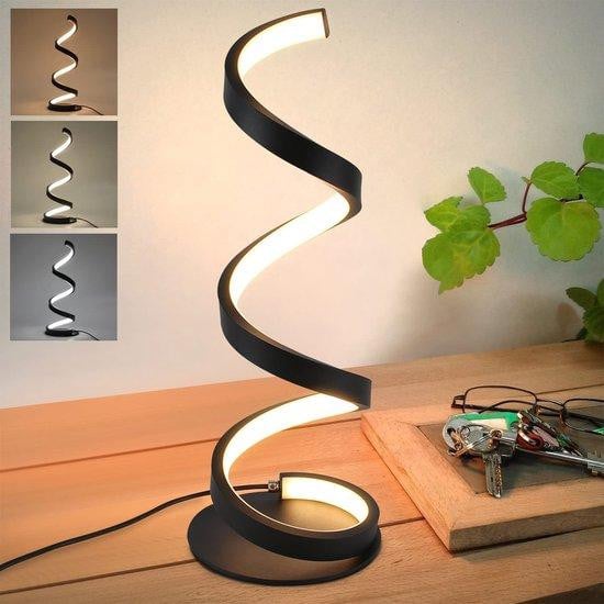 Unyqoos LED tafellamp voor slaapkamer, kantoor en woonkamer