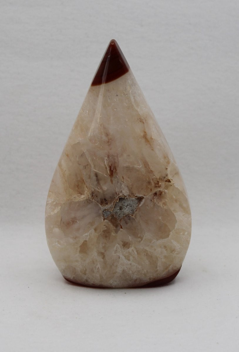 Agaat vlam chalcedoon edelsteen