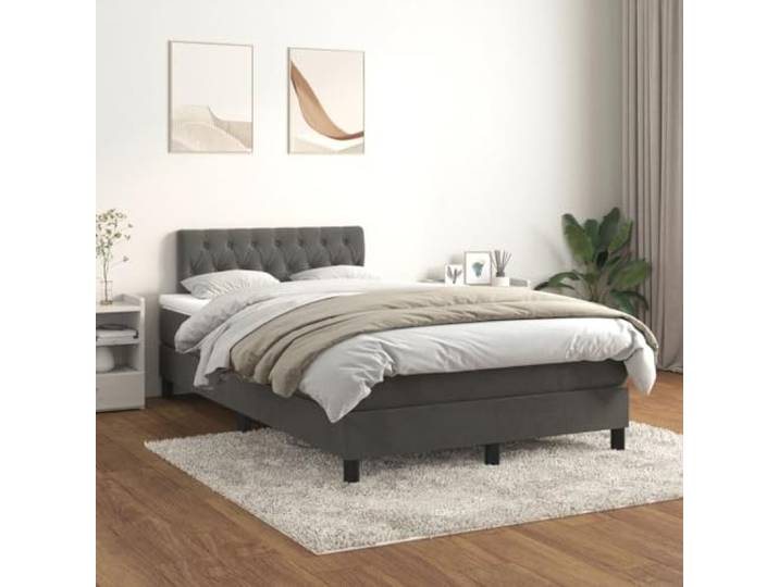KTHLBRH Bettgestell aus Metall, weiß, 75 x 190 cm, mit Kopfteil Bettgestell aus Stahl, inkl. Lattenrost, 26 cm, für Schlafzimmer