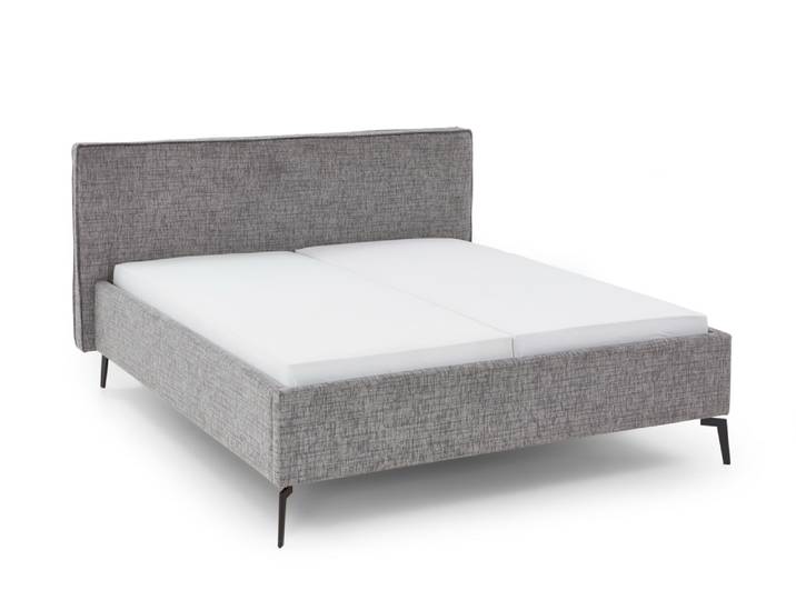 Polsterbett, Polyester Stoffbezug Baltimore, 205×216 cm, Modern, Meise