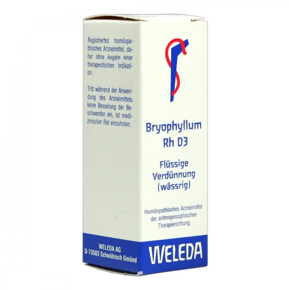 WELEDA AG Bryophyllum Rh D3 Dilution 01629964