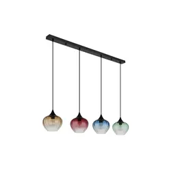 Globo Lighting Pendelleuchte   , schwarz , Maße (cm): B: 111 H: 120